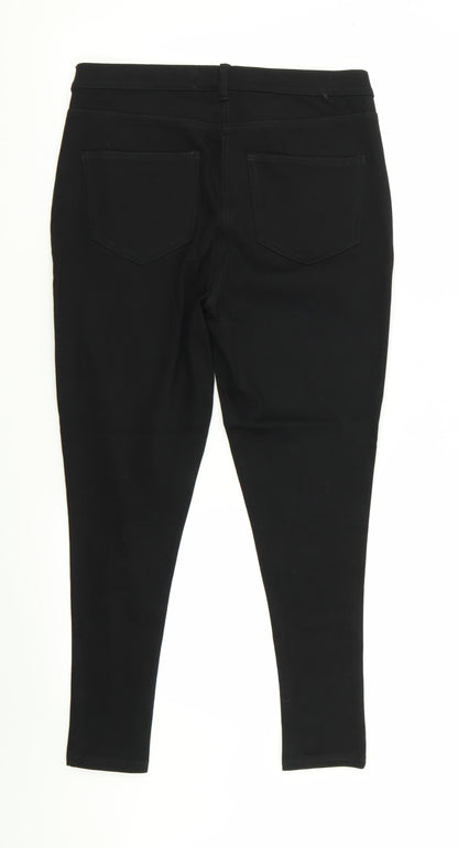NEXT Womens Black   Jegging Jeans Size 12 L25 in