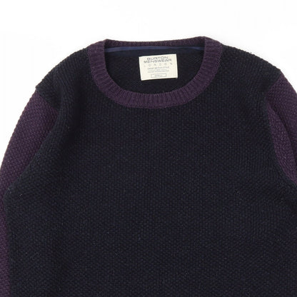 Mens UK Size S Burton Blue Pullover Sweatshirt