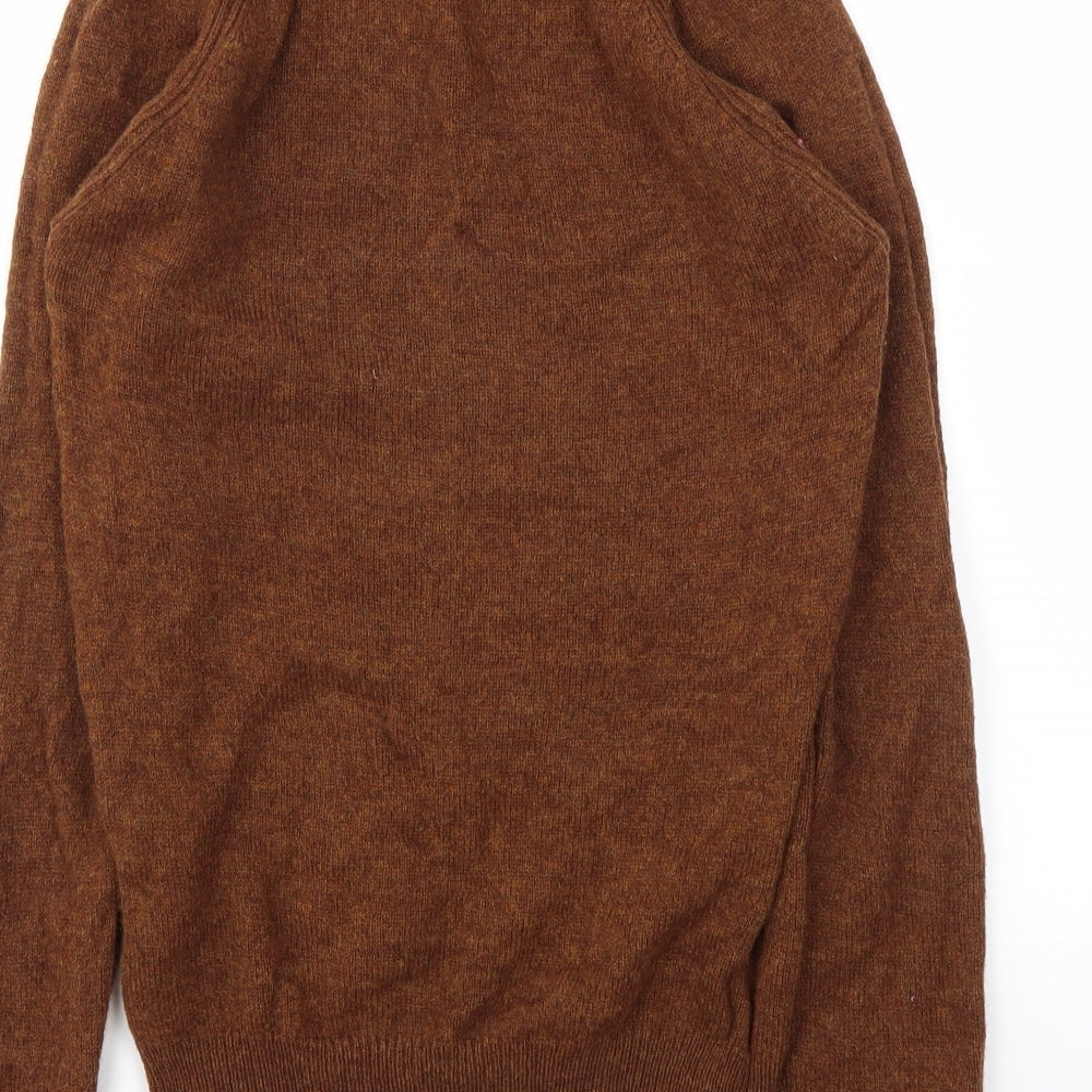 Mens UK Size XS NEXT Brown Pullover Sweatshirt
