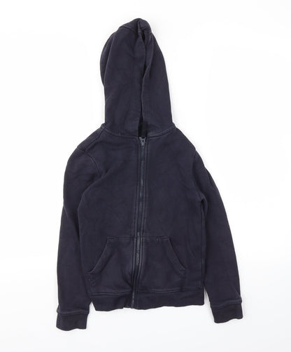 F&F Boys Blue   Full Zip Hoodie Size 9-10 Years