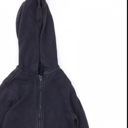 F&F Boys Blue   Full Zip Hoodie Size 9-10 Years