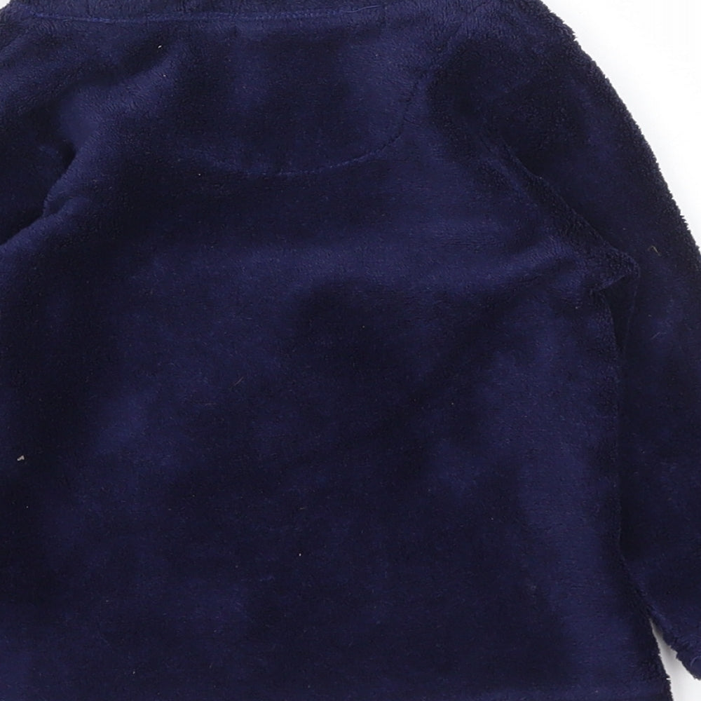 Chill Out Girls Blue Animal Print  Basic T-Shirt Size 2-3 Years