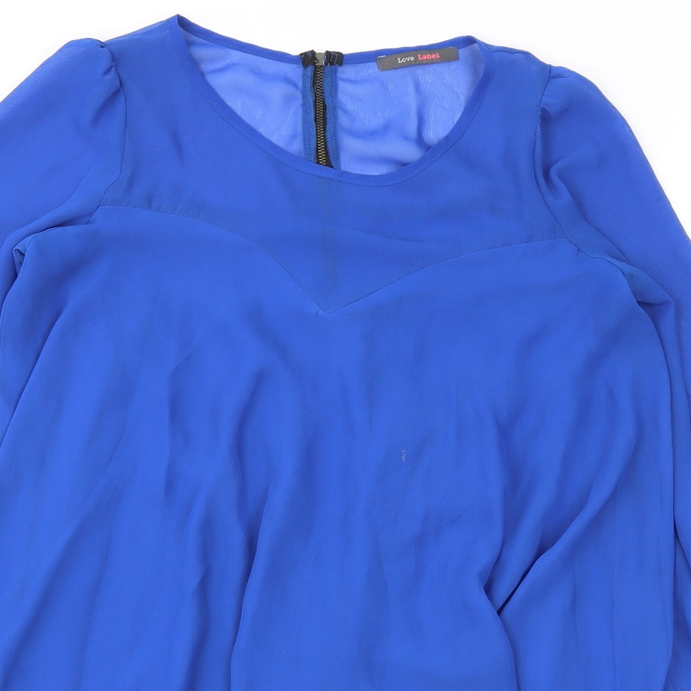 Love Label Womens Blue   Fit & Flare  Size 10