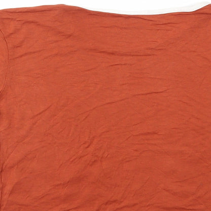 Queen Womens Brown   Basic T-Shirt Size M