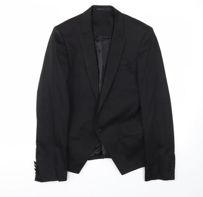 Topshop Womens Black   Jacket Blazer Size 38