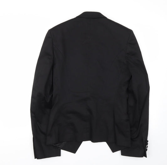 Topshop Womens Black   Jacket Blazer Size 38