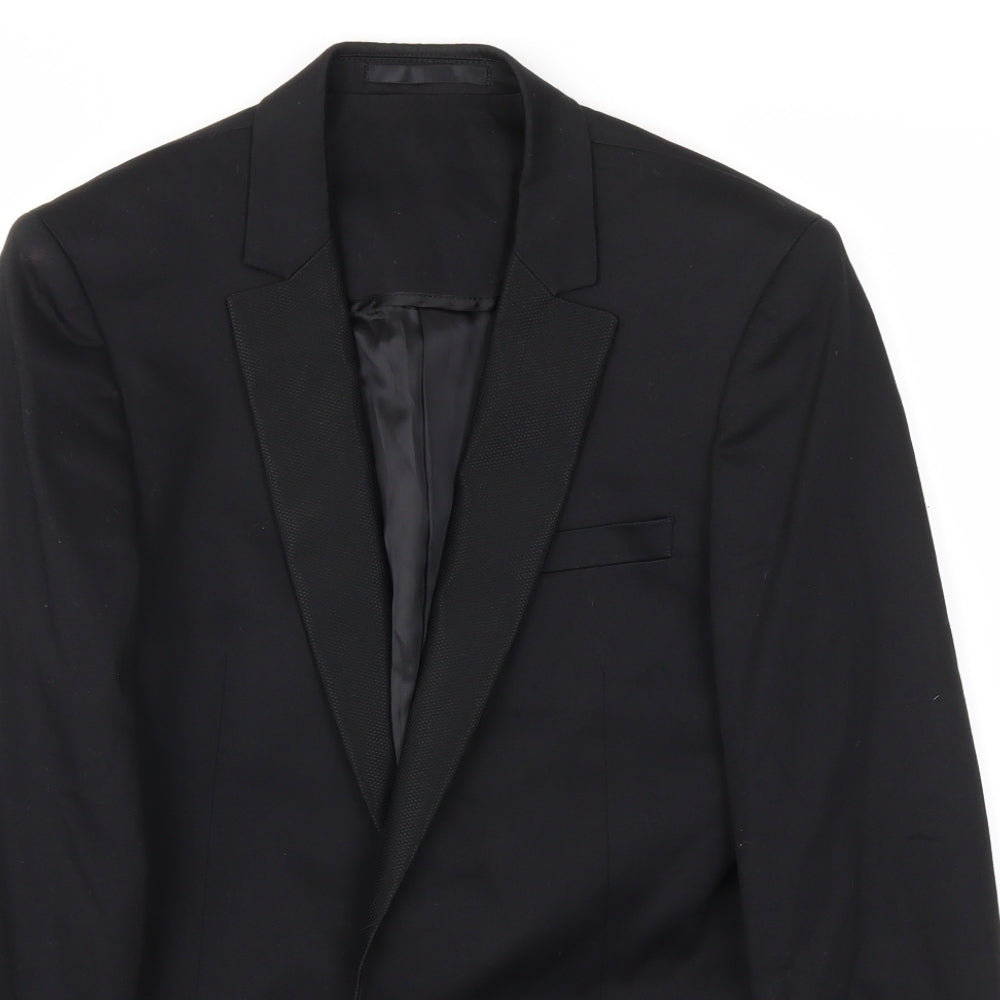 Topshop Womens Black   Jacket Blazer Size 38