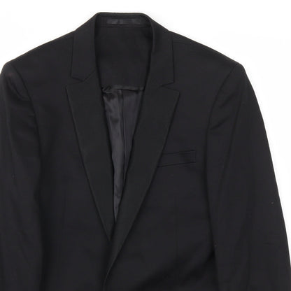 Topshop Womens Black   Jacket Blazer Size 38