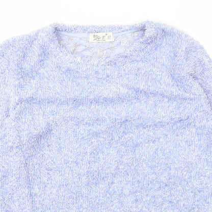 Primark Womens Blue   Pullover Jumper Size M