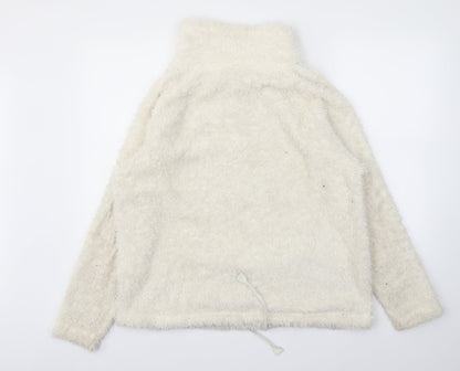 Womens UK Size M NEXT Ivory Pullover Jumper