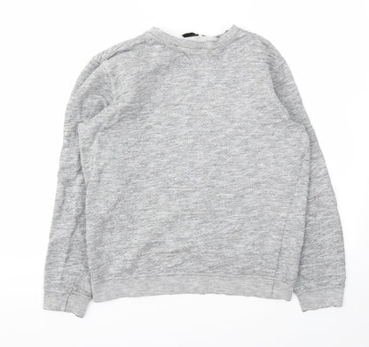 Womens UK Size S H&M Grey Pullover Jumper