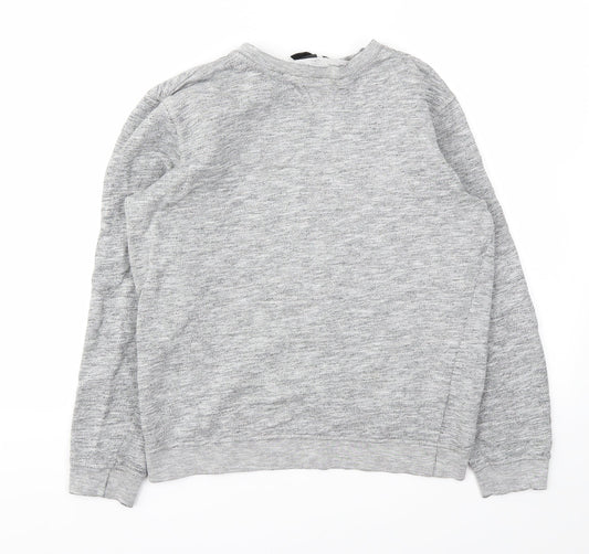 Womens UK Size S H&M Grey Pullover Jumper