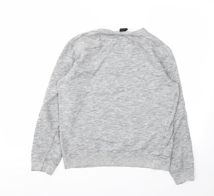 Womens UK Size S H&M Grey Pullover Jumper