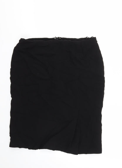 SF Womens Black   A-Line Skirt Size 14