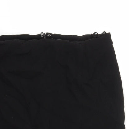 SF Womens Black   A-Line Skirt Size 14