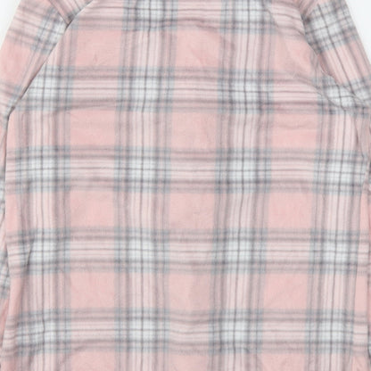 Preworn Womens Pink Check  Top Pyjama Top Size 8