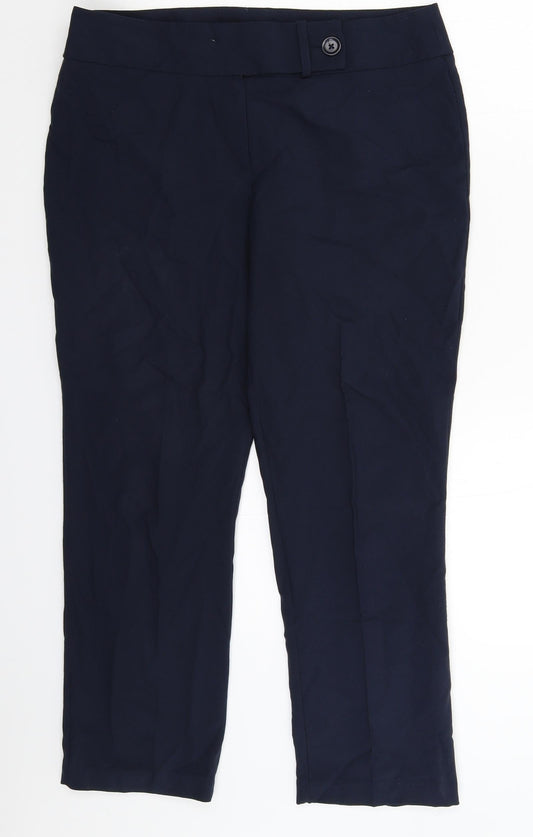 George Womens Blue   Dress Pants Trousers Size 32 in L26 in