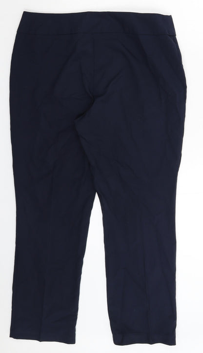 George Womens Blue   Dress Pants Trousers Size 32 in L26 in