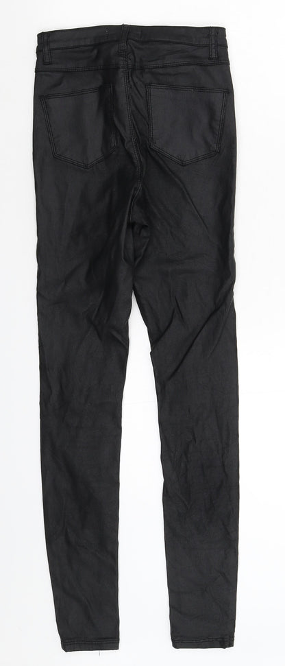 Womens UK Size 6 Denim & Co.  Jegging Black Leggings