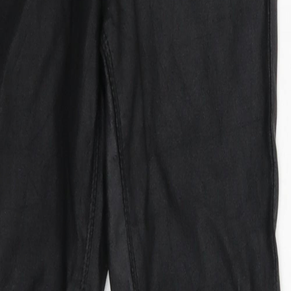 Womens UK Size 6 Denim & Co.  Jegging Black Leggings