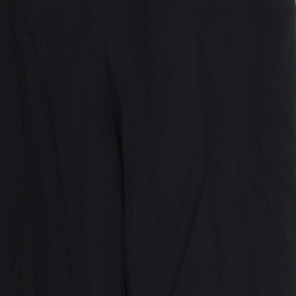 Womens UK Size 8 BHS Extra-Slim Fit  Black Trousers