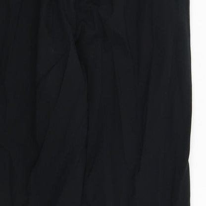 Womens UK Size 8 BHS Extra-Slim Fit  Black Trousers