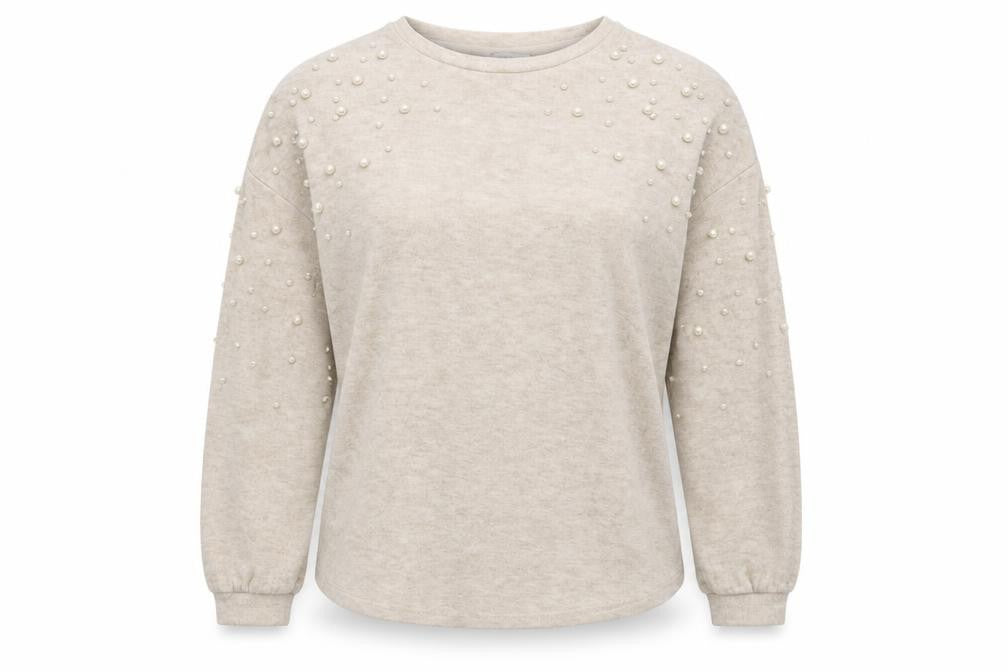 Womens UK Size 8 Papaya Grey Pullover Jumper