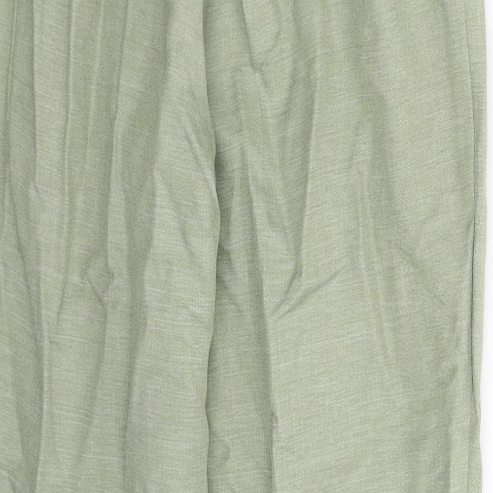 Womens UK Size 10 Marks and Spencer Slim Fit  Green Trousers