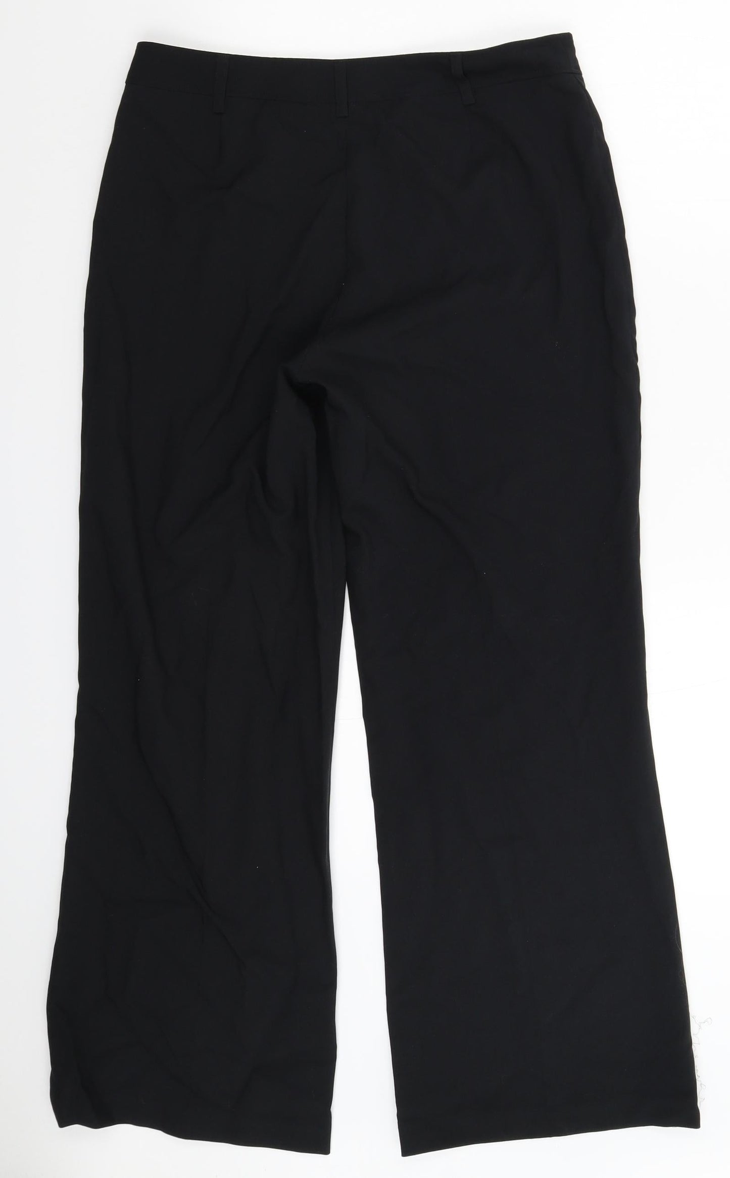 E-vie Womens Black   Trousers  Size 12 L30 in