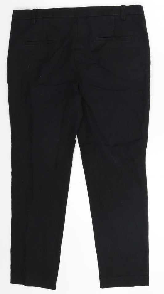 Womens UK Size 12 Zara Extra-Slim Fit  Blue Trousers