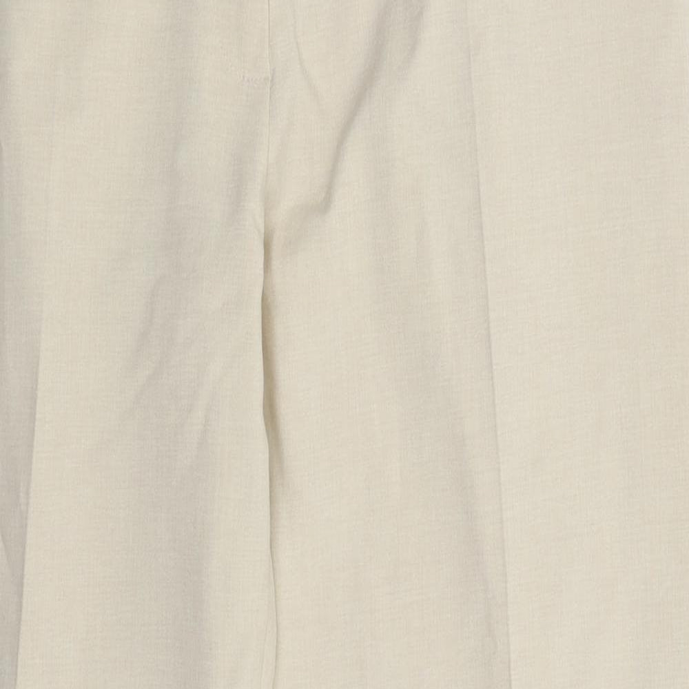 Marks and Spencer Womens Beige   Trousers  Size 16 L32 in