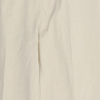Marks and Spencer Womens Beige   Trousers  Size 16 L32 in