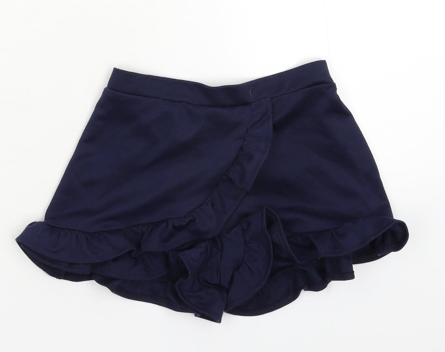 Primark Girls Blue   Hot Pants Shorts Size 6-7 Years