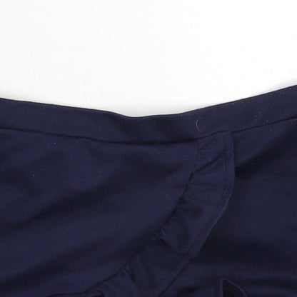 Primark Girls Blue   Hot Pants Shorts Size 6-7 Years