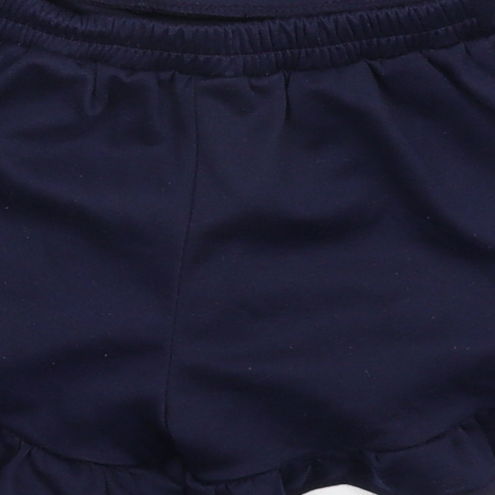 Primark Girls Blue   Hot Pants Shorts Size 6-7 Years