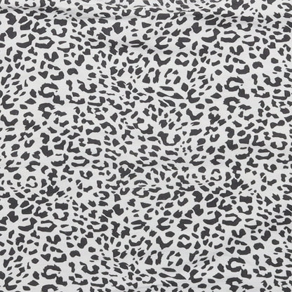 George Girls White Animal Print  Basic T-Shirt Size 11-12 Years