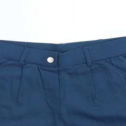 A Express Womens Blue   Hot Pants Shorts Size S