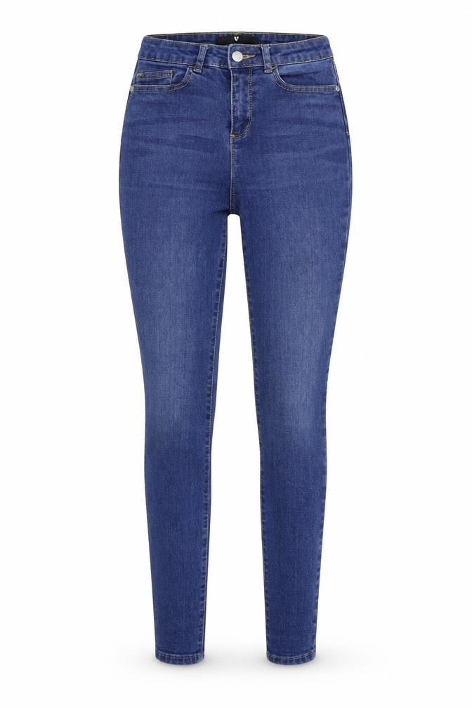 Womens UK Size 28 in Very Extra-Slim Fit Skinny Blue Jeans