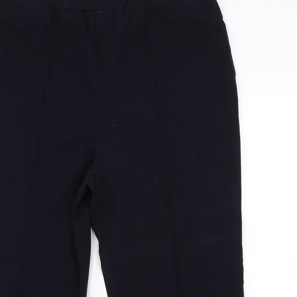 Womens UK Size 20 Isle Essentials Regular Fit Carrot Blue Trousers