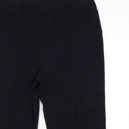 Womens UK Size 20 Isle Essentials Regular Fit Carrot Blue Trousers