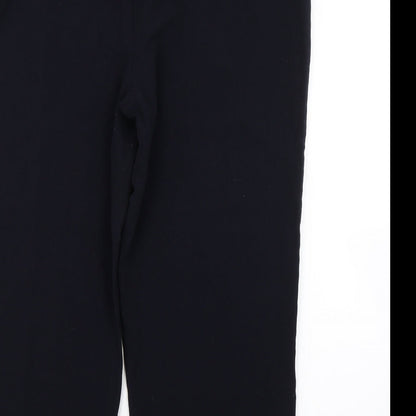 Womens UK Size 20 Isle Essentials Regular Fit Carrot Blue Trousers