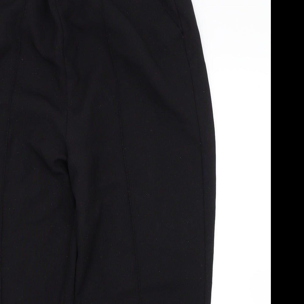 Isle Womens Black   Carrot Trousers Size 18 L24 in