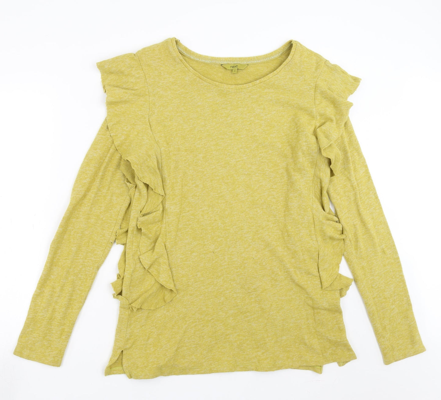Womens UK Size 16 NEXT Yellow Pullover Jumper
