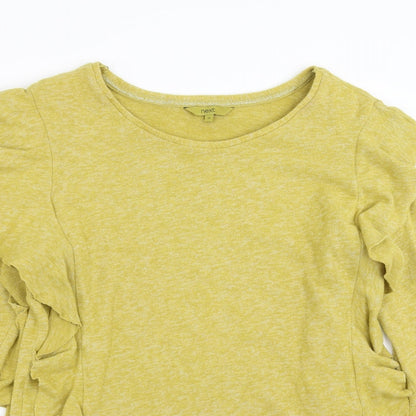 Womens UK Size 16 NEXT Yellow Pullover Jumper