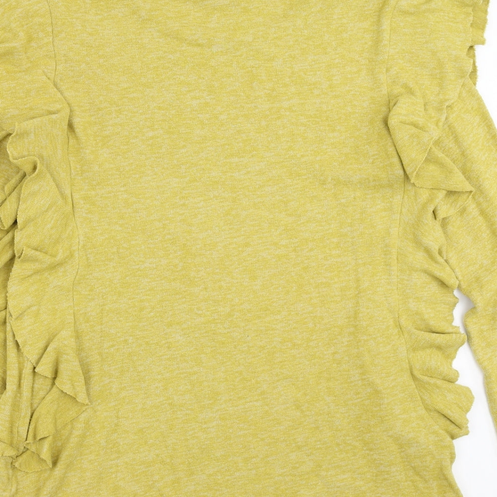 Womens UK Size 16 NEXT Yellow Pullover Jumper