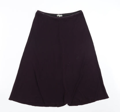 Marks and Spencer Womens Purple   A-Line Skirt Size 10