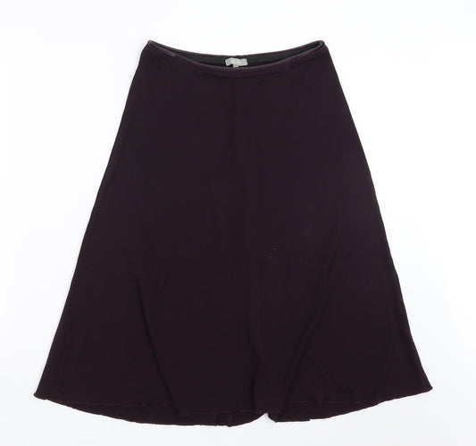 Marks and Spencer Womens Purple   A-Line Skirt Size 10