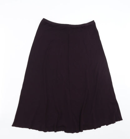 Marks and Spencer Womens Purple   A-Line Skirt Size 10