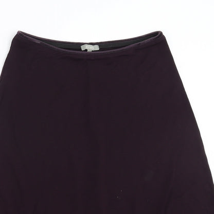 Marks and Spencer Womens Purple   A-Line Skirt Size 10