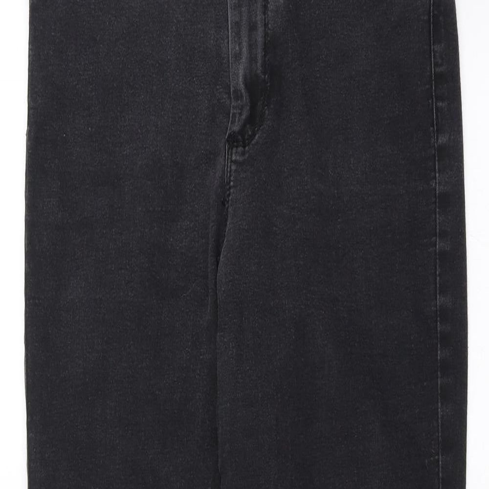 Primark Womens Grey  Denim Skinny Jeans Size 14 L24 in